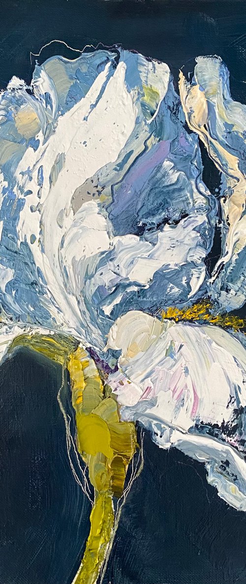 Before sunrise original painting on canvas by Oksana Petrova