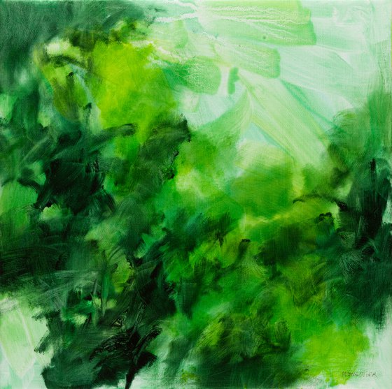 Green abstract