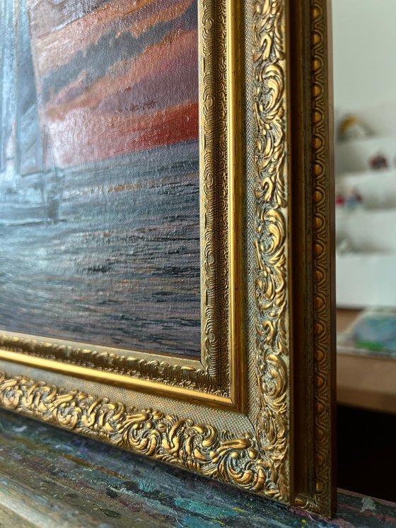 Through the Flames of Sunset