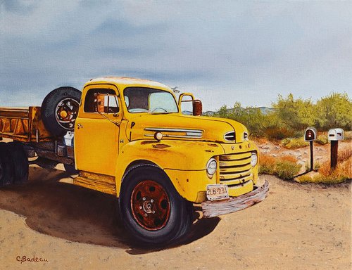 Jerry's Truck by Carmen Badeau