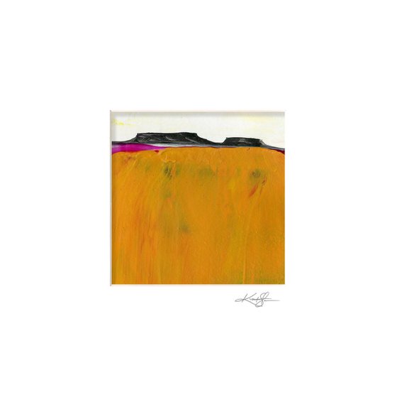 Mesa 139 - Southwest Abstract Landscape Painting by Kathy Morton Stanion