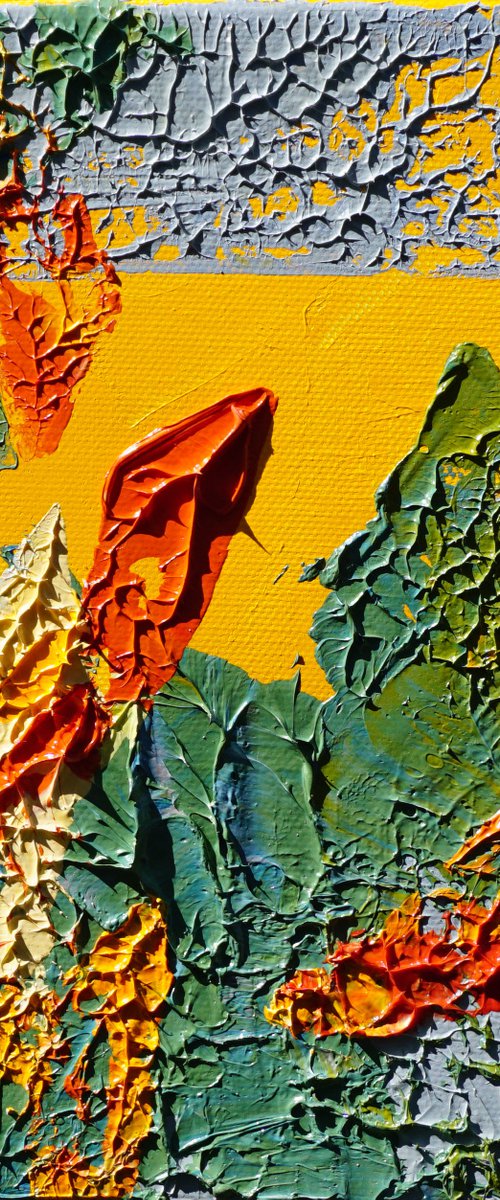 Happy Tile-Provence 20x20cm/8x8in by jelena b
