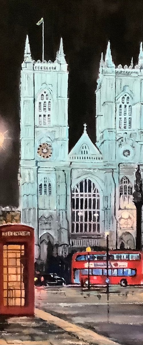 Westminster Abbey At Night by Darren Carey