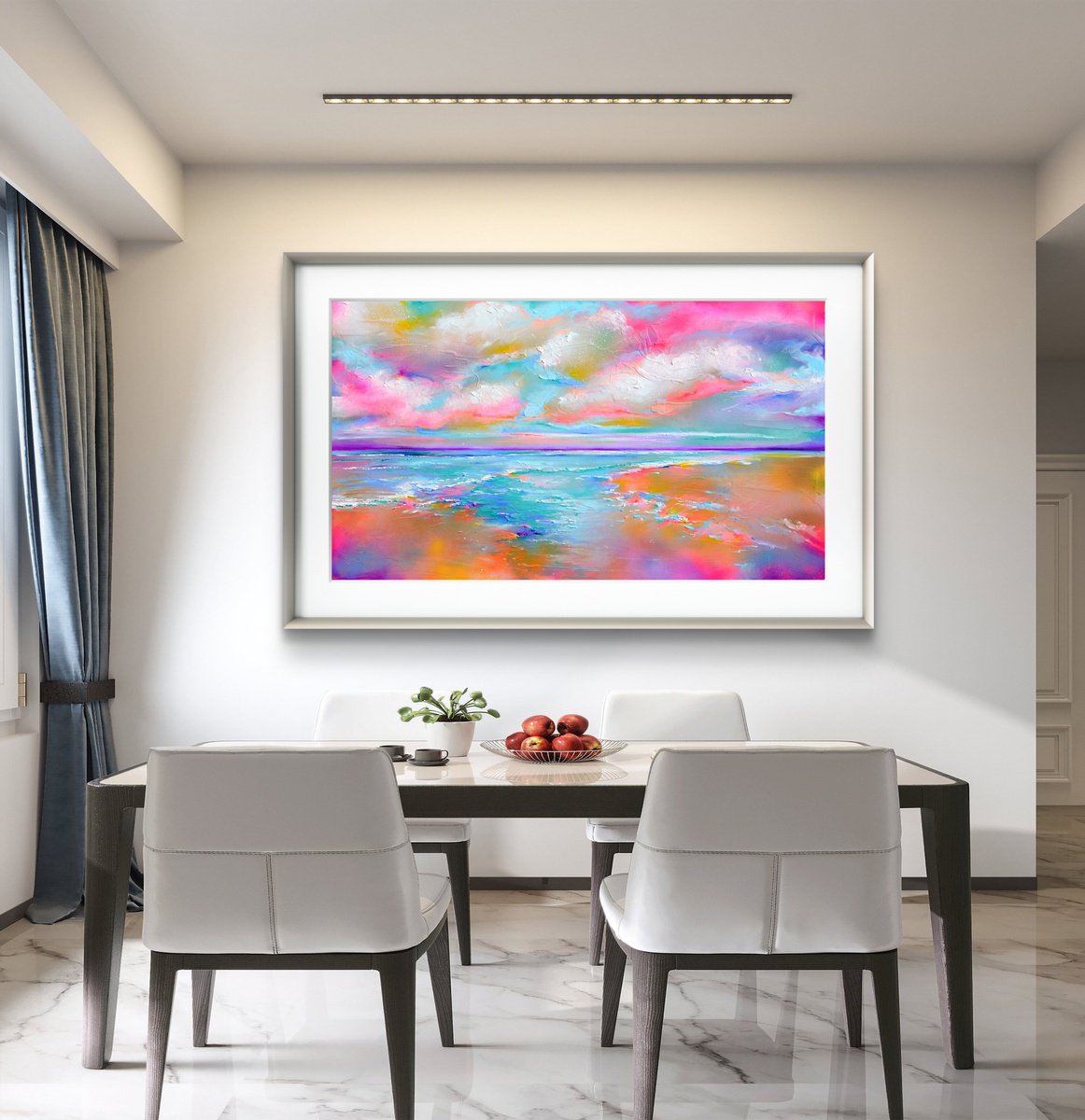New Horizon 176 By Soos Roxana Gabriela, 55 X 31, Artwork For Sale On Artfinder