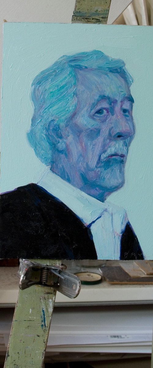 pop blue Jean Rochefort by Olivier Payeur