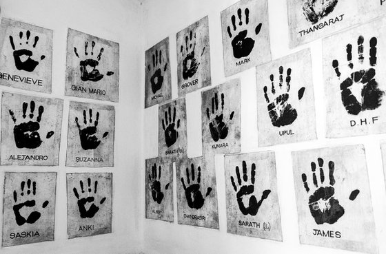 Hand Prints  - Sri Lanka