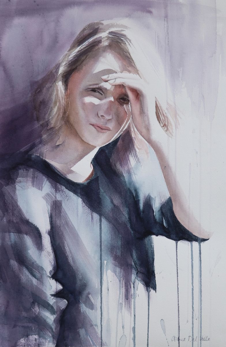 Portrait XXIX That Girl by Aimee Del Valle