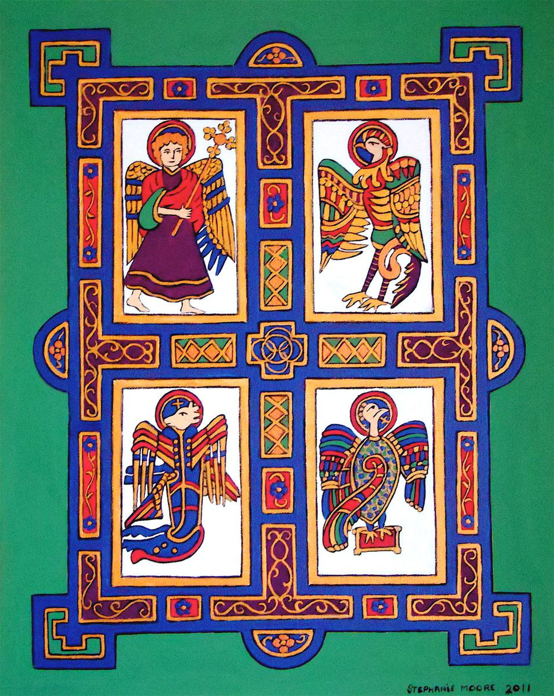 The Four Evangelists By Stephanie Moore Artfinder