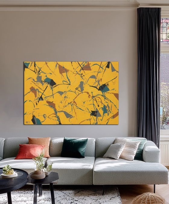 Fragmenst in yellow