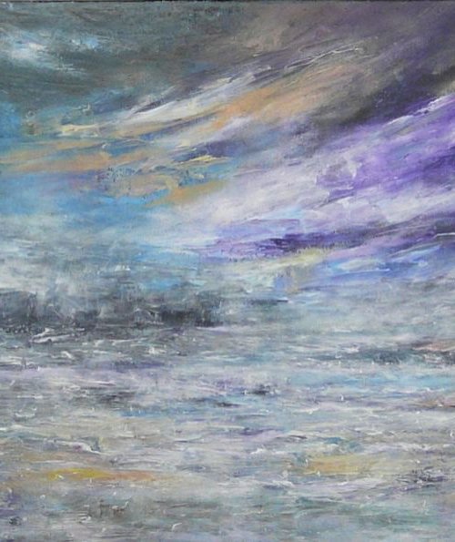 Restless II (Large Painting) by Kalpana Soanes