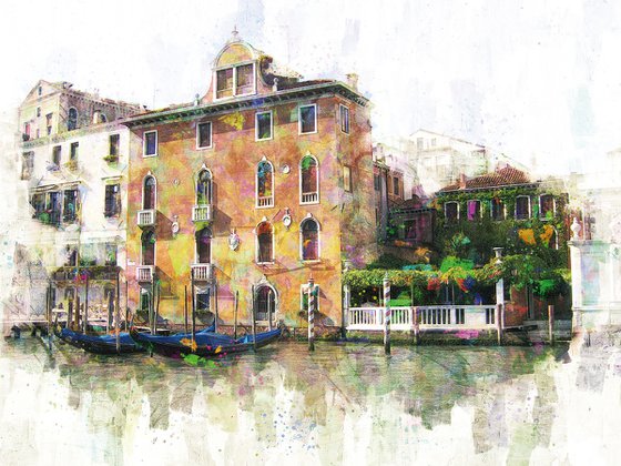 Apuntes de Venecia/XL large original artwork