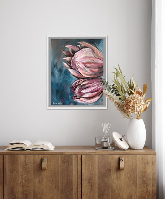 Proteas in Stillness