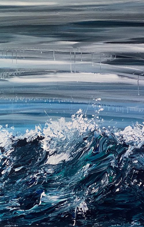 Stormy Seas - 2021 by Annette Spinks