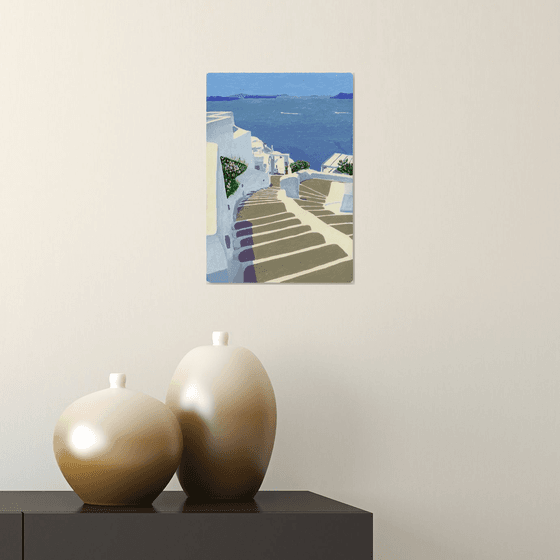 Santorini, Greece | A4 11.7x8.3in (21x30 cm)