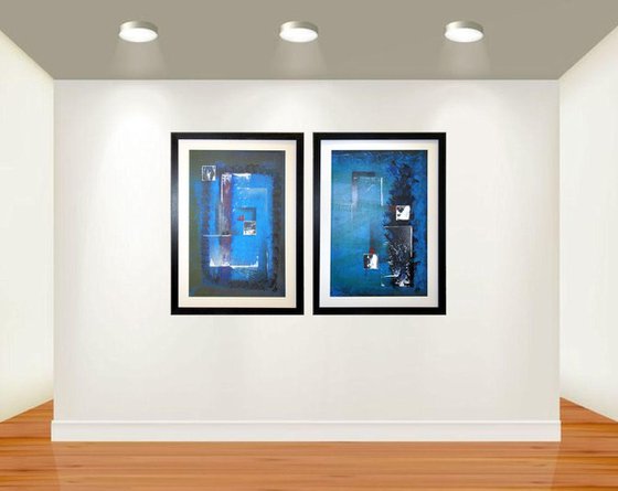 Blue Composition
