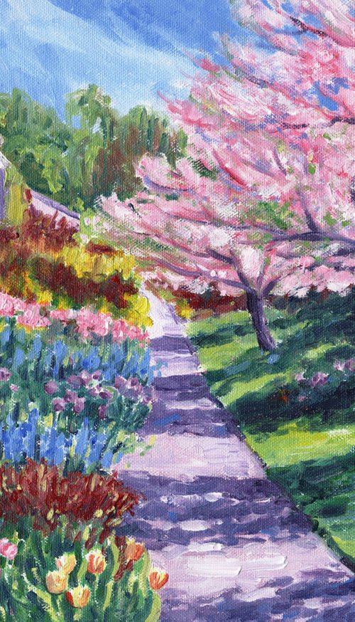 Wimpole Garden by Zoe Elizabeth Norman