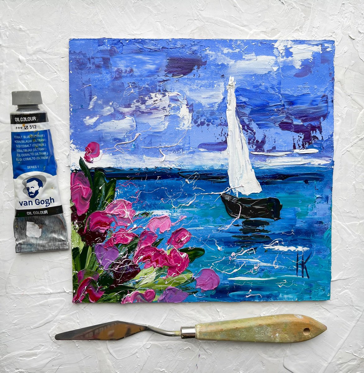Canvas Paintings Original Abstract Sailboat Paintings – CP Canvas Painting  Online