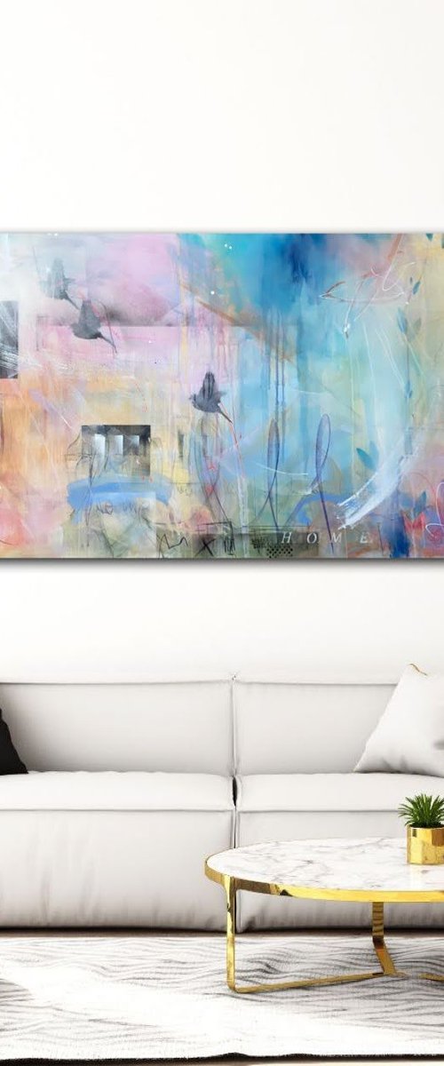 Home Love Light IV  (XXL) by Bea Schubert