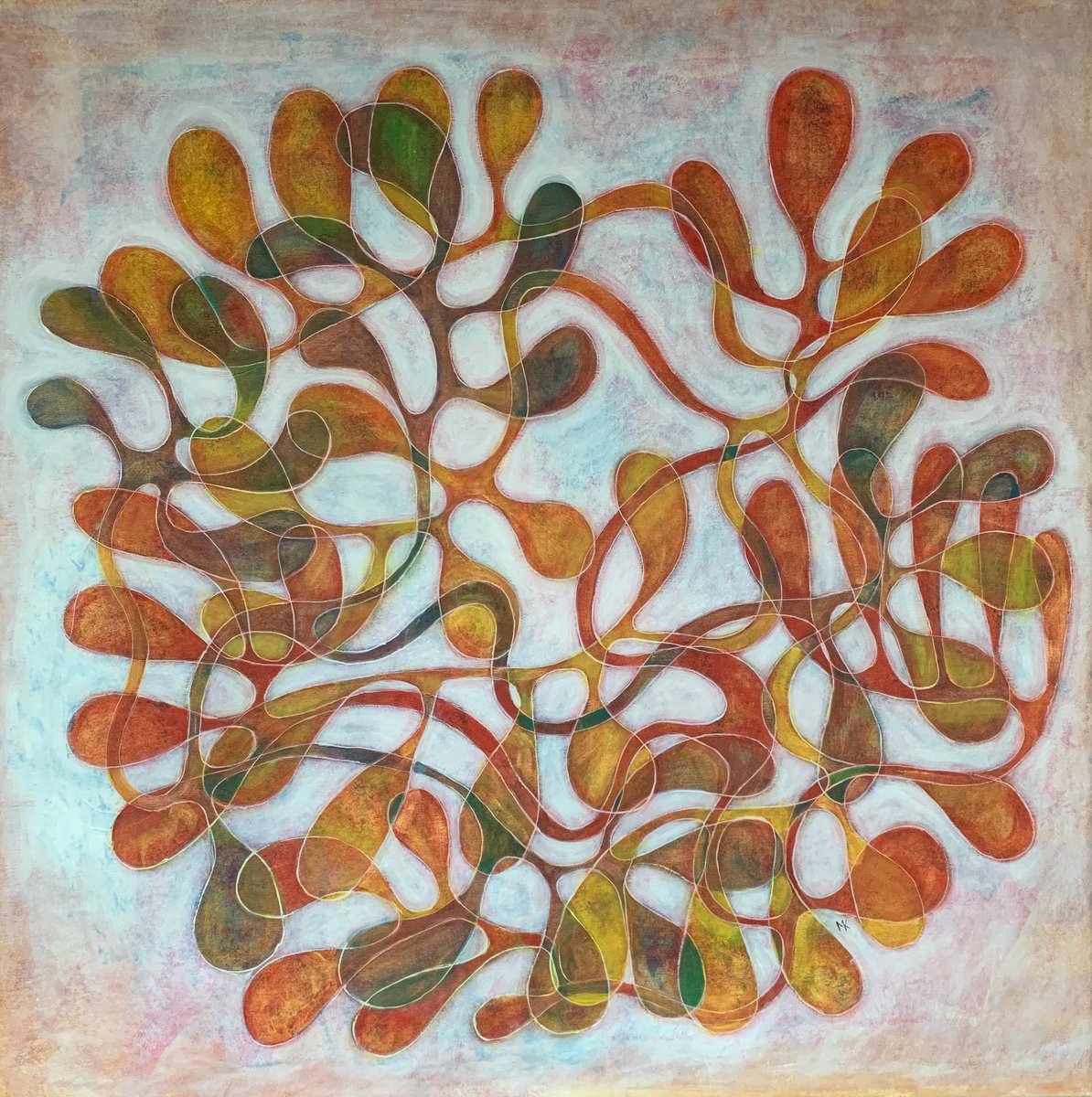  Largo By Maarit Korhonen, 39 X 39, Artwork For Sale On Artfinder