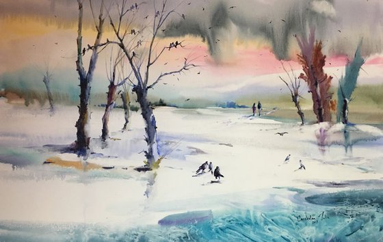 “Icy morning”