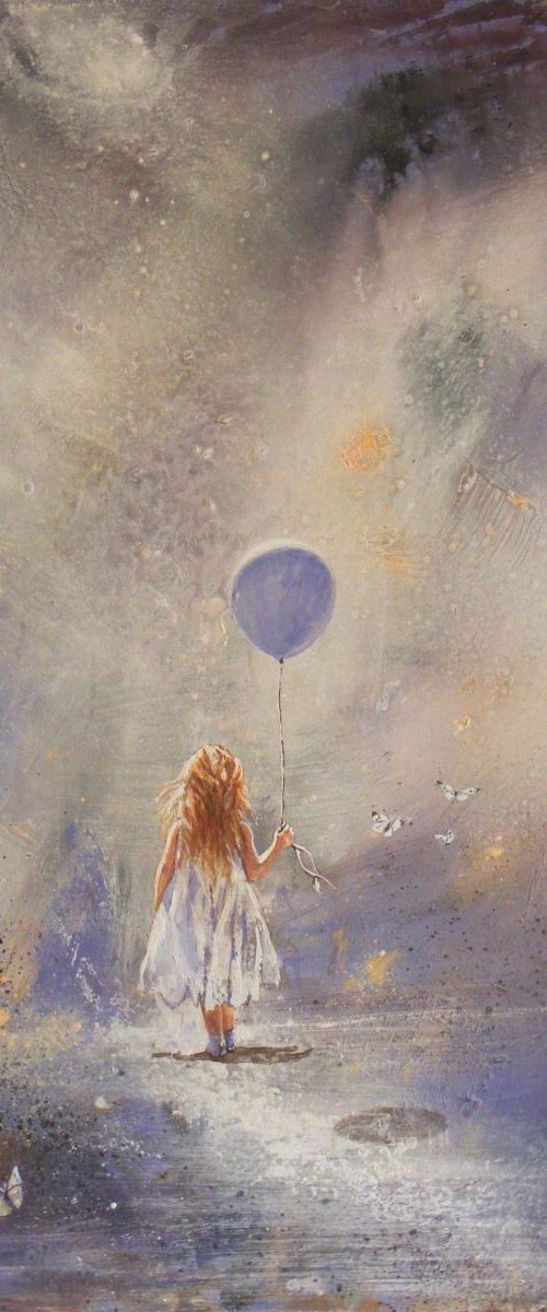"Childhood of white butterfly...." by Ivan  Grozdanovski