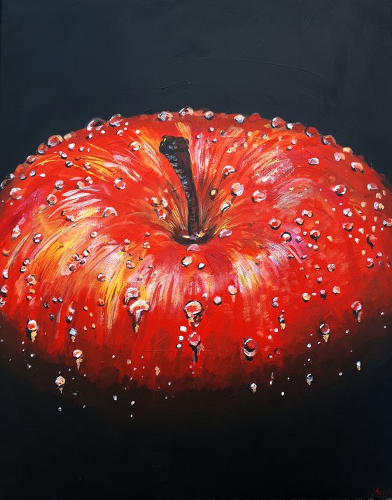 "Red apple"