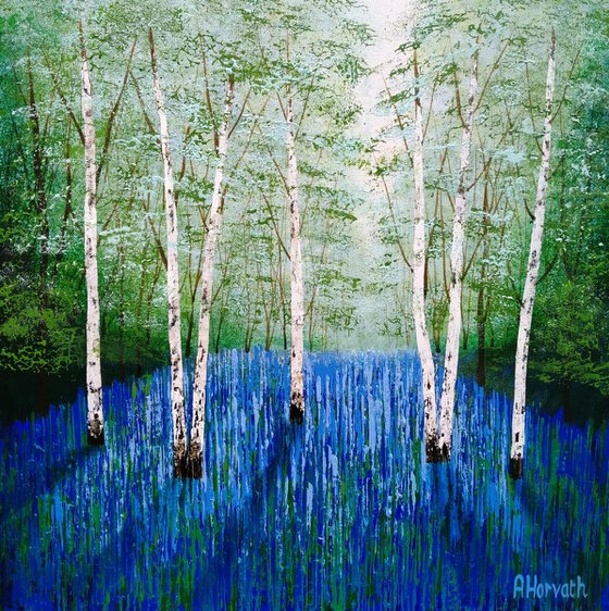 Birch Wood Blue