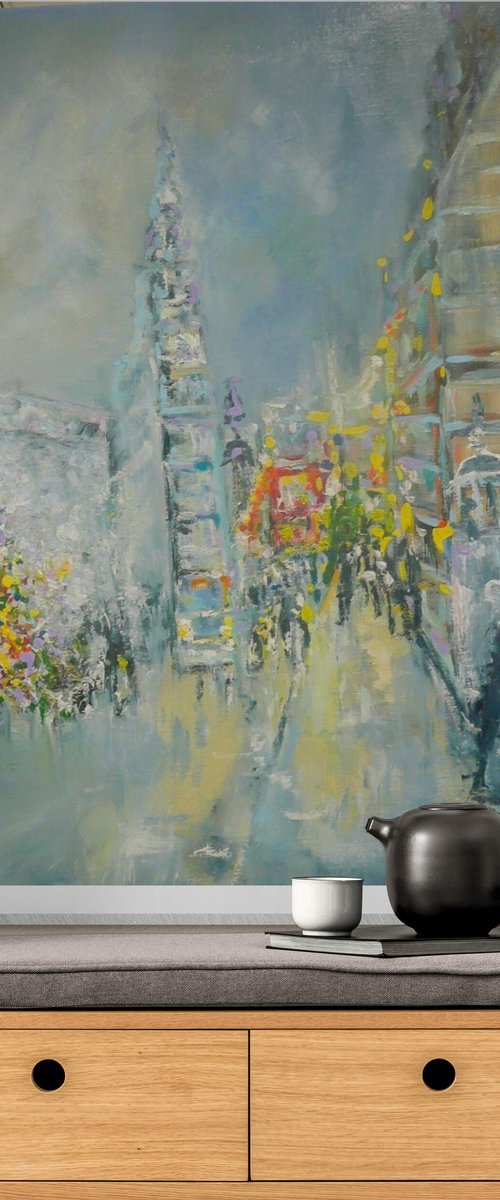 Christmas Shopping by Lesley Blackburn