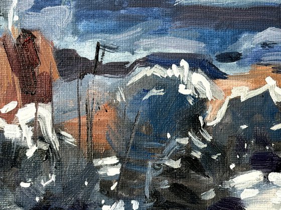 Overlooking the Canyon
