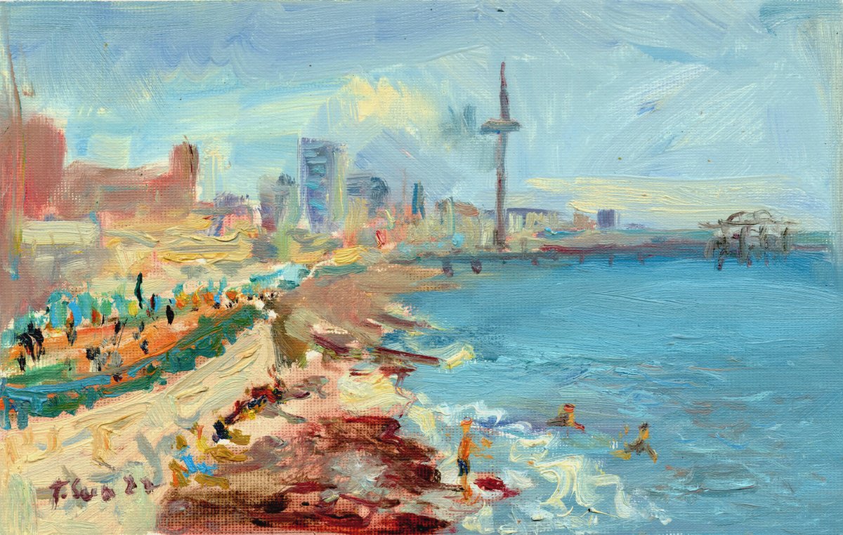 Brighton 01 By Tanya Sun, 12 X 8, Artwork For Sale On Artfinder