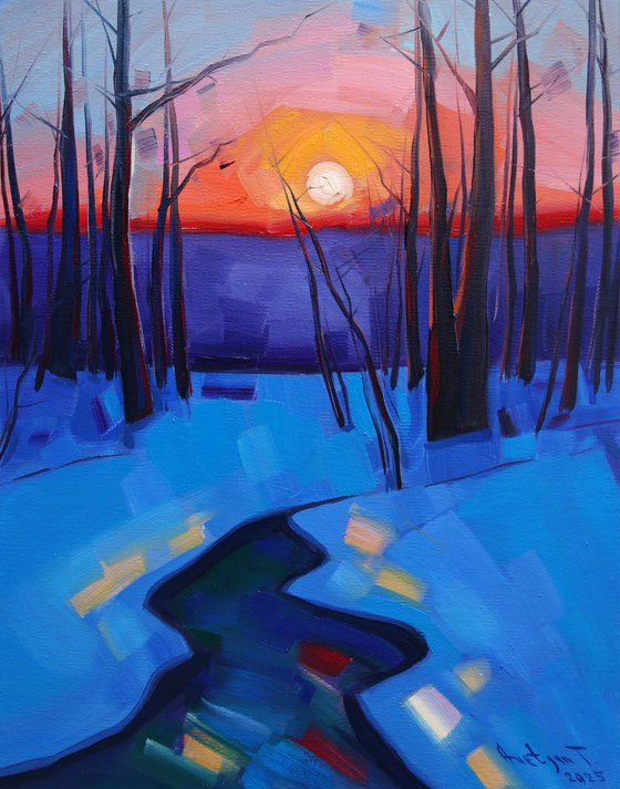Winter evening