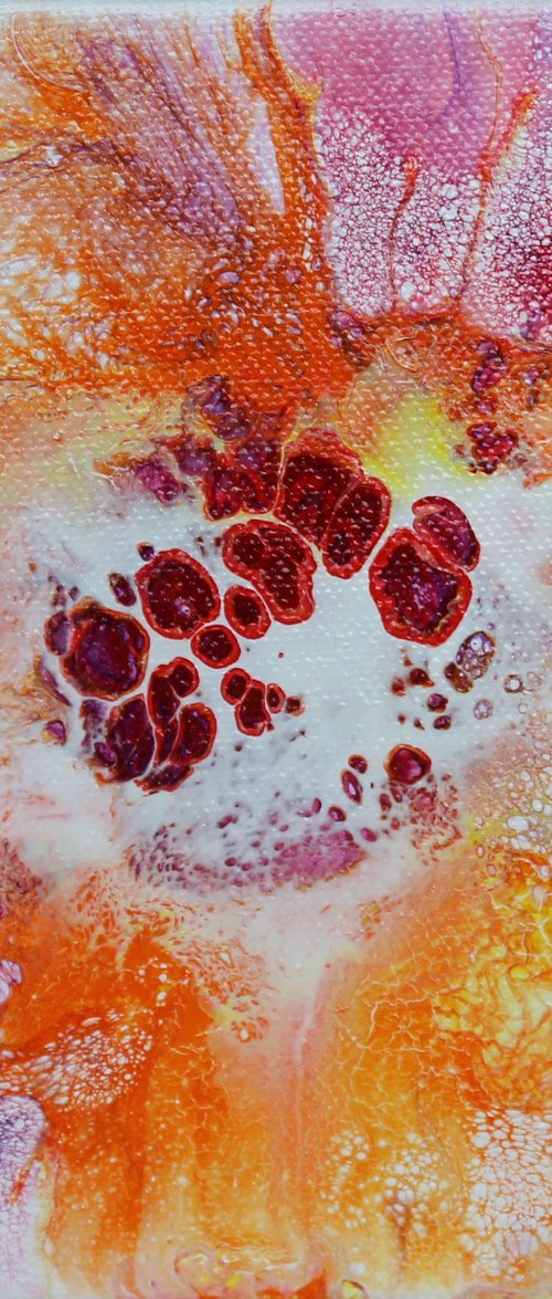 Fiery explosion by Deborah Jayne Young