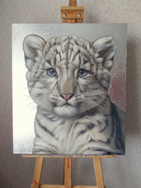 "Irbis", animalistic art