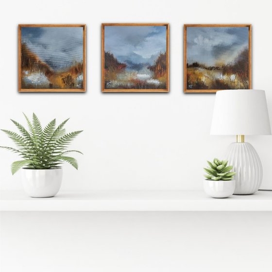 Ethereal Skies I, II, III