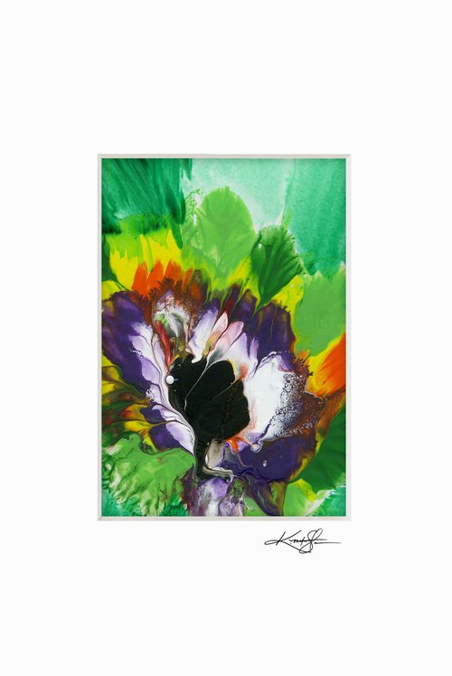 Blooming Magic 94 - Floral Painting by Kathy Morton Stanion by Kathy Morton Stanion