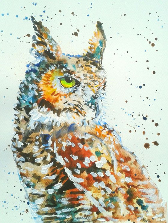 "Great Horned Owl"