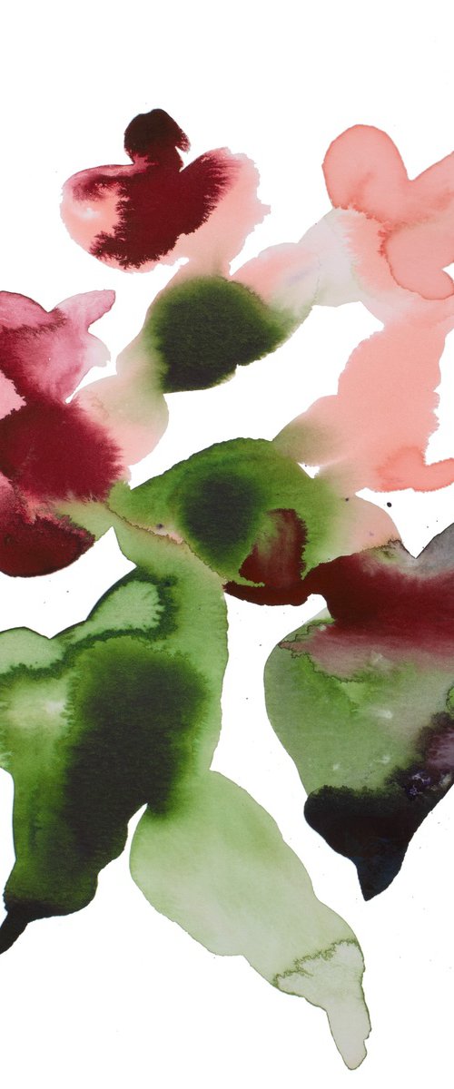 Abstract Floral by Elizabeth Becker