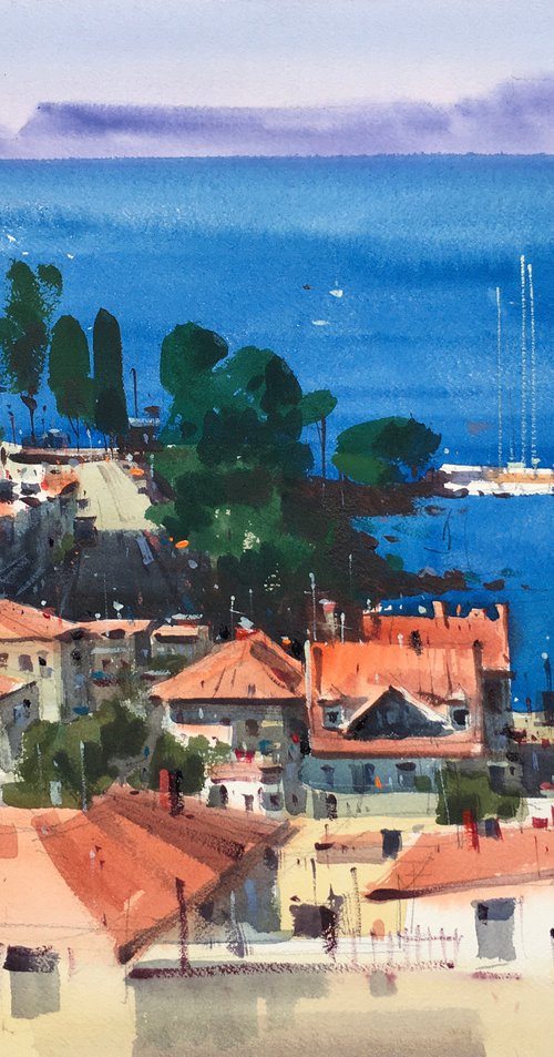 Sunny Day in Greece by Andrii Kovalyk