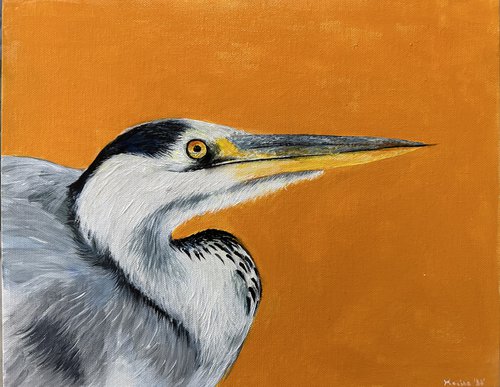 Heron by Maxine Taylor