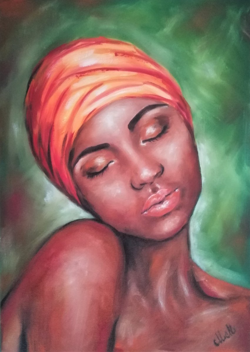 African Sleeping Beauty by Mateja Marinko