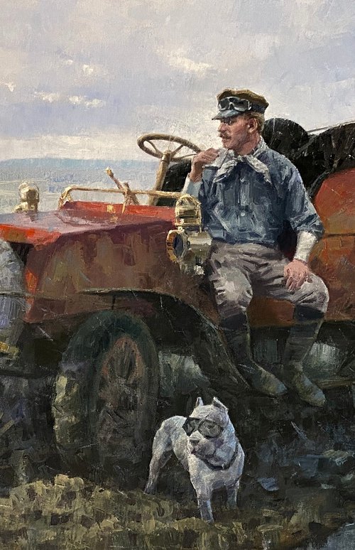 Auto Pioneer H. Nelson Jackson by Paul Cheng