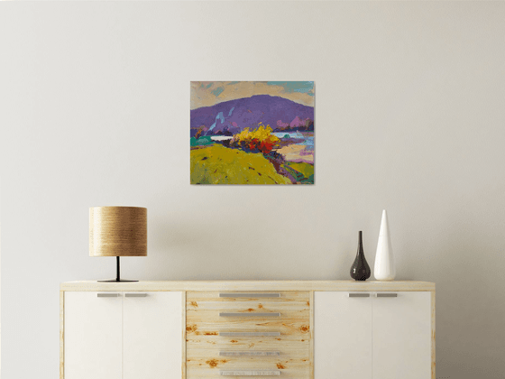 Mountains in Backlight