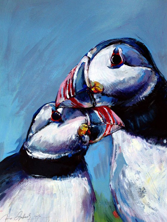 lovers of puffins