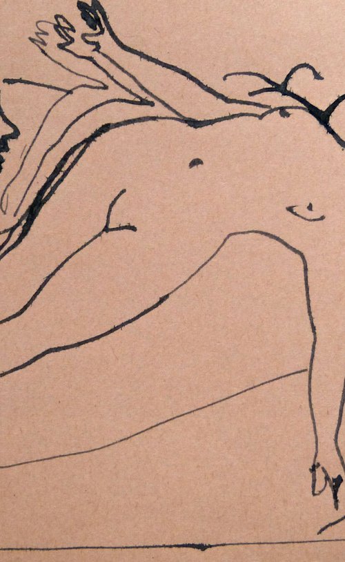 Erotic drawing 15 by Frederic Belaubre