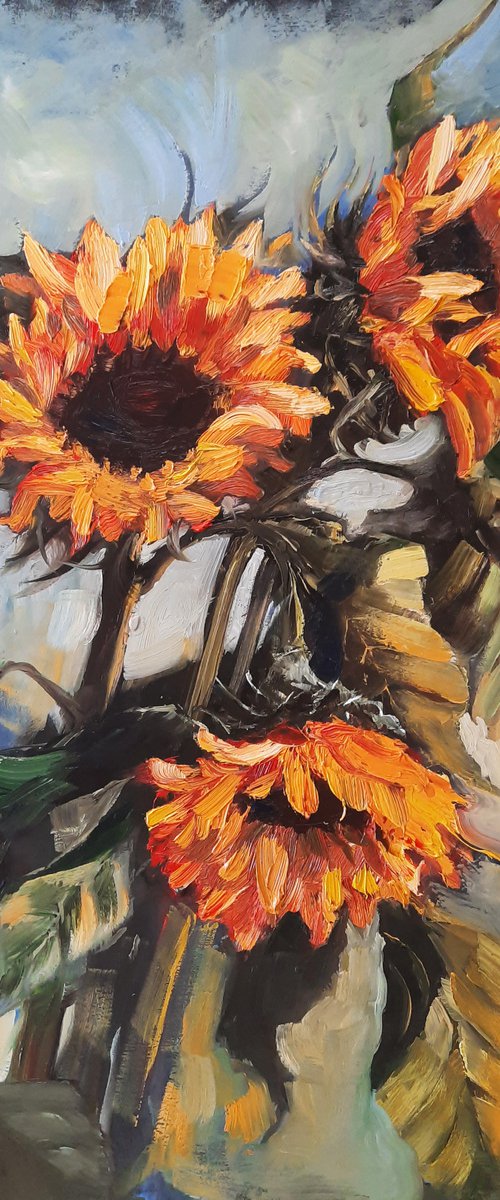 Sunflowers by Irina Sergeyeva