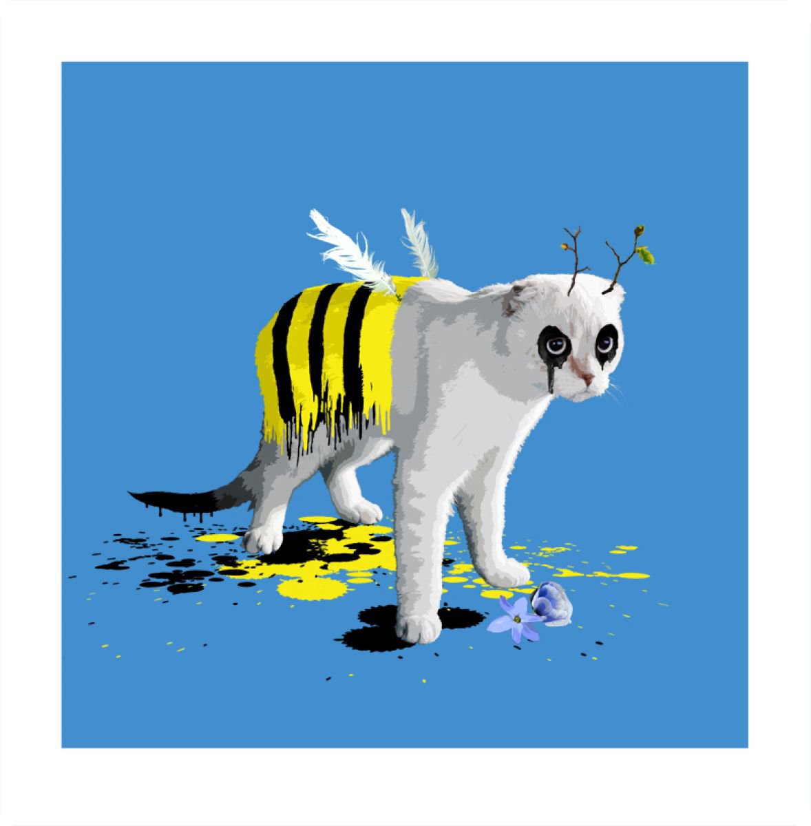 The Cat Who Wanted to be a Bee by Carl Moore