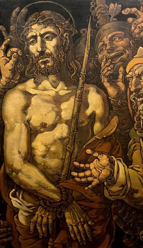 The mockery of Christ by Oleg and Alexander Litvinov