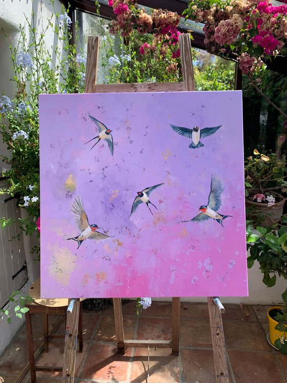 Swallows and Butterflies