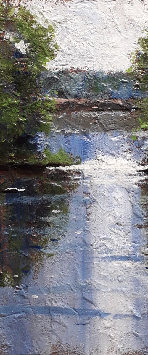 Reflections. Texture painting by Alexander Zhilyaev