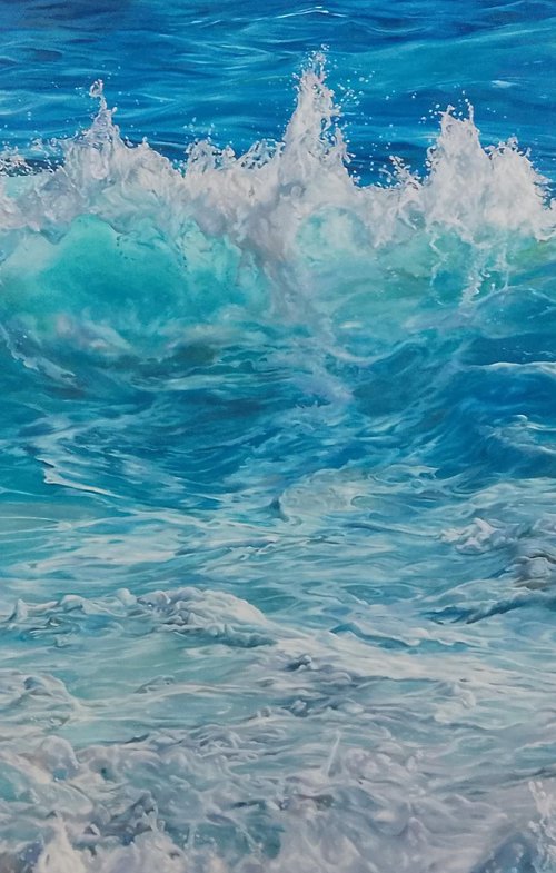 ON THE CREST OF A WAVE by Peter Goodhall